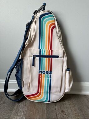 STEEL MILL AND CO Retro Pickleball Bag for Ladies and Men Unisex Pickleball Bag